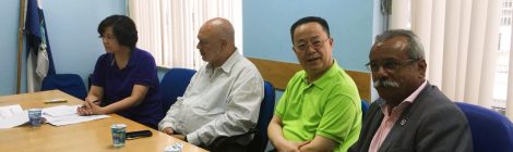 Diretor Presidente do SINDMESTRES acompanha visita de sindicalistas chineses no Estado