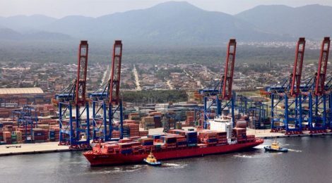 Porto de Santos registra alta de 7,3% nas operações
