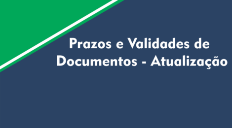 Prazos e Validades de Documentos - Atualização