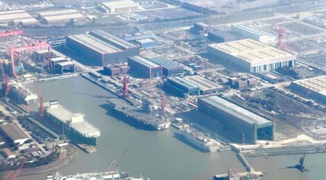 China manterá posição dominante no mercado de construção naval