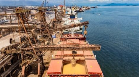 Portos paranaenses ultrapassam 70 milhões de toneladas movimentadas em 2025