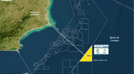 Petrobras anuncia nova descoberta de hidrocarbonetos no pré-sal da Bacia de Campos