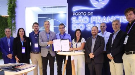 Sindiporto firma acordo para oferta de energia sustentável a rebocadores em São Francisco do Sul
