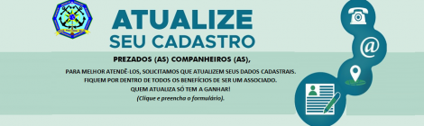 Mantenha seu cadastro atualizado