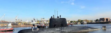 Busca por submarino argentino detecta sinal importante no fundo do mar