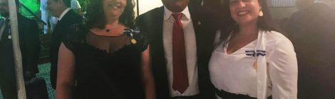 Funcionárias do Sindmestres recebem a Medalha Amigo da Marinha
