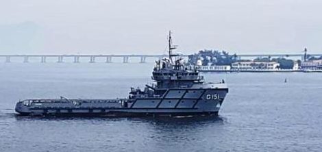 Belém-PA recebe novo navio da Marinha do Brasil