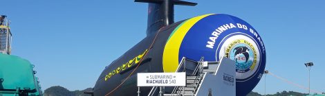 LANÇAMENTO DO SUBMARINO RIACHUELO SE TRANSFORMA EM UM MARCO PARA A MARINHA DO BRASIL