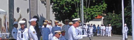 Diretoria do SINDMESTRES participa da Passagem de Comando do 1º Distrito Naval