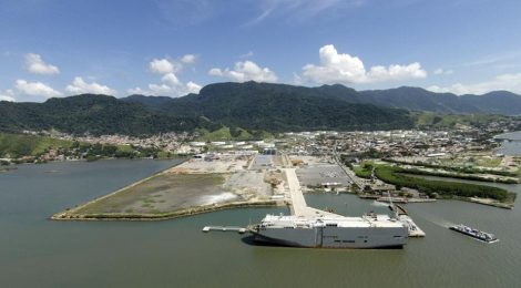 Porto de São Sebastião fecha 1º semestre com alta de 22% na movimentação de cargas