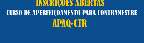 Inscrições Abertas APAQ-CTR