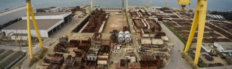 Estaleiro de Rio Grande ganha nova operação como apoio para carregar grandes navios