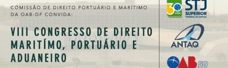 Congresso de Direito Marítimo, Portuário e Aduaneiro debaterá cabotagem e questões jurídicas dos portos