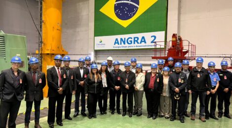 SOAMAR-RIO visita a Central Nuclear Almirante Álvaro Alberto em Angra dos Reis