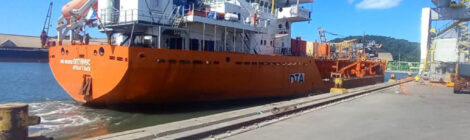 Porto de São Francisco do Sul tem concluída a dragagem de dois berços de atracação