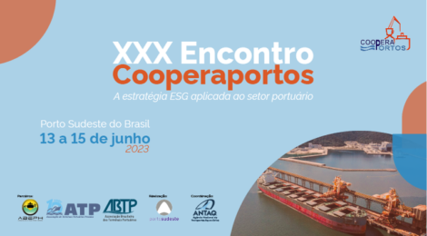 XXX CooperaPortos vai tratar da estratégia ESG no setor portuário