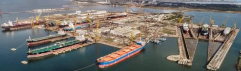 Visita à Lisnave Estaleiros Navais com a Confraria Marítima – Liga Naval Portuguesa