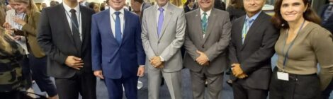 Comitiva da ANTAQ participa de sessão, na IMO, para discutir a redução da emissão de carbono e a descarbonização do setor portuário
