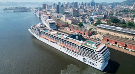 Temporada de cruzeiros 2025/2026 no Porto do Rio começa sábado (11)