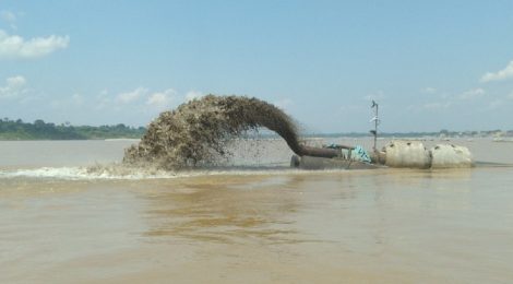 Começam dragagens em trechos entre Manaus e Itacoatiara
