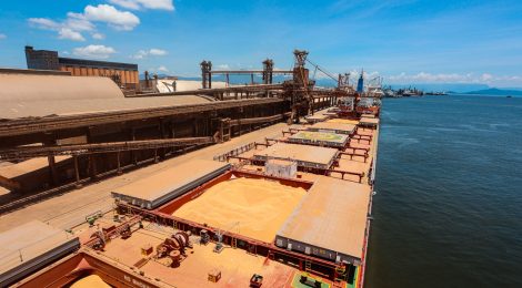 Movimentação nos portos brasileiros cresce 6% no 3º trimestre