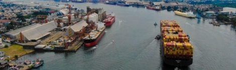 Santos fecha 2025 com 186,4 milhões de toneladas movimentadas e recorde anual