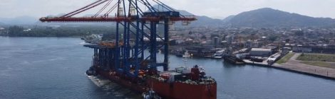 Chegam ao Tecon Santos novos guindastes elétricos de operação remota