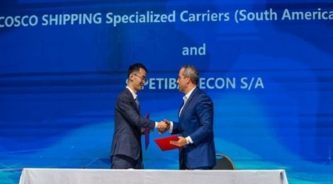 Sepetiba Tecon e Cosco fecham acordo para ampliar transporte entre Brasil e China